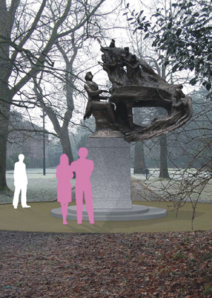 Chopin Monument in Manchester