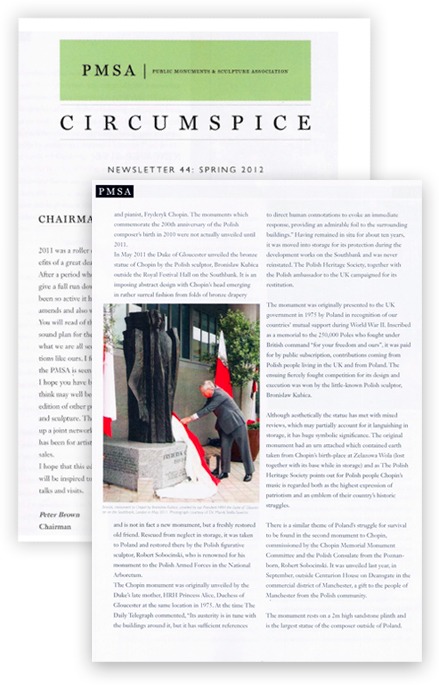 PMSA Circumspice Spring 2012 cover