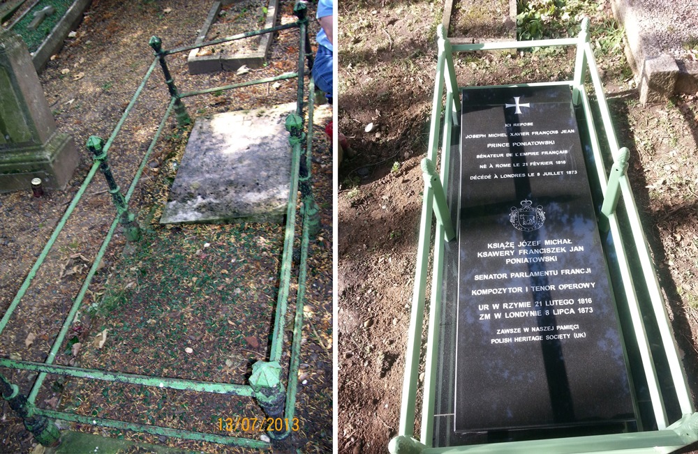 Poniatowski Grave Restoration