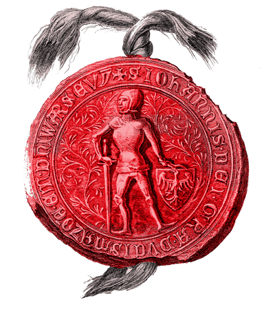 Janusz I Starszy seal 1376