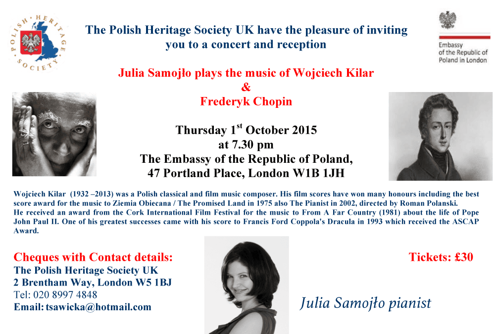 PHS Julia Samojlo Concert